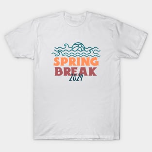 Spring Break 2024 Beach Ball T-Shirt